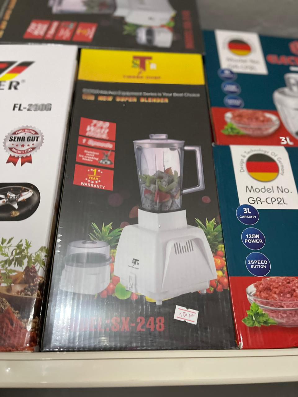 Blender 2 en 1 avec moulin